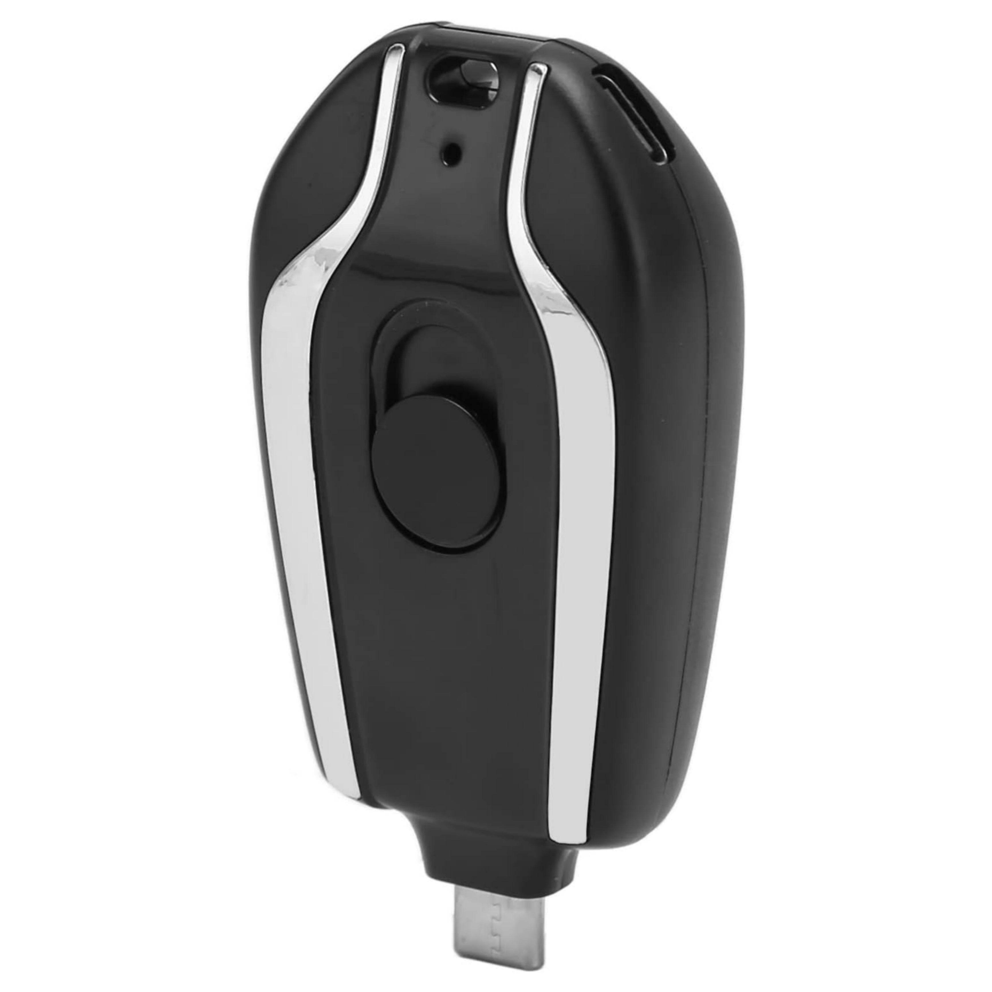 Typec çıkışlı 1,500 mah anahtarlığa takılan acil mini powerbank - P1V - KolayMagza