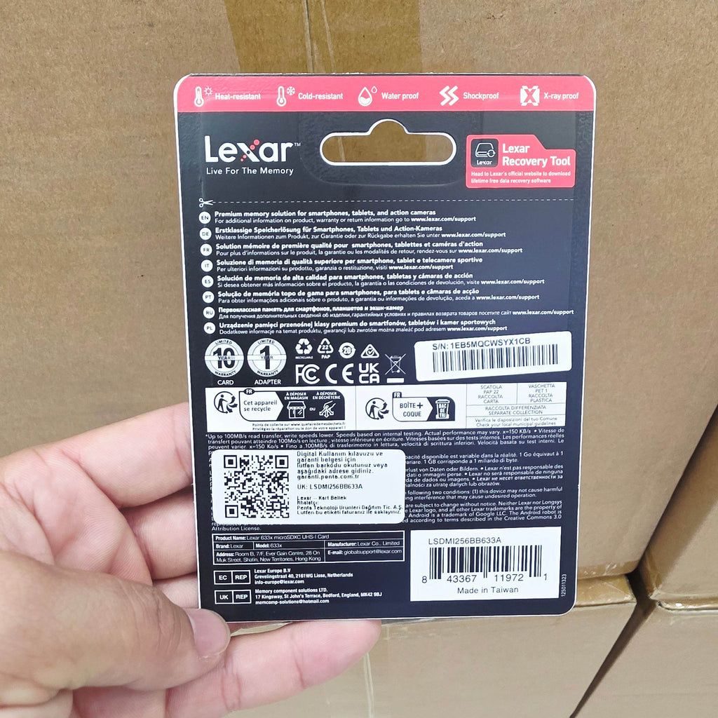 micro sd 256gb hafıza kart 633X - Z1F - KolayMagza