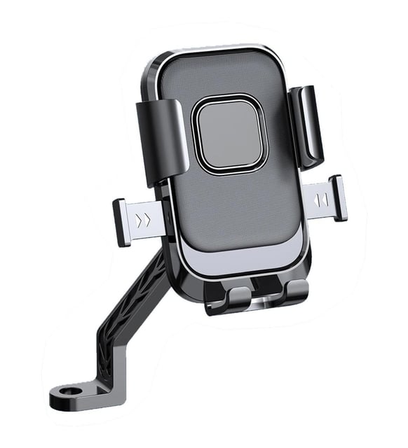 Xy-089 motosiklet telefon tutucu | one touch otomatik kilitleme, 360° döner, suya dayanıklı ve güçlü sabitleme
