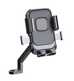 Xy-089 motosiklet telefon tutucu | one touch otomatik kilitleme, 360° döner, suya dayanıklı ve güçlü sabitleme