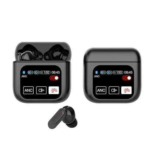 Se-60 bluetooth 5,4 kulak içi kablosuz kulaklık | anc & enc gürültü engelleme, dokunmatik ekran, pure bass ses teknolojisi
