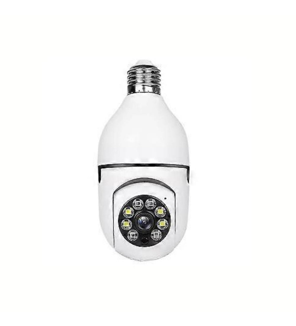 Wifi panorama camera mikrofonlu 360 derece döner led ışıklı gece görüşlü full hd ampul kamera APPEX
