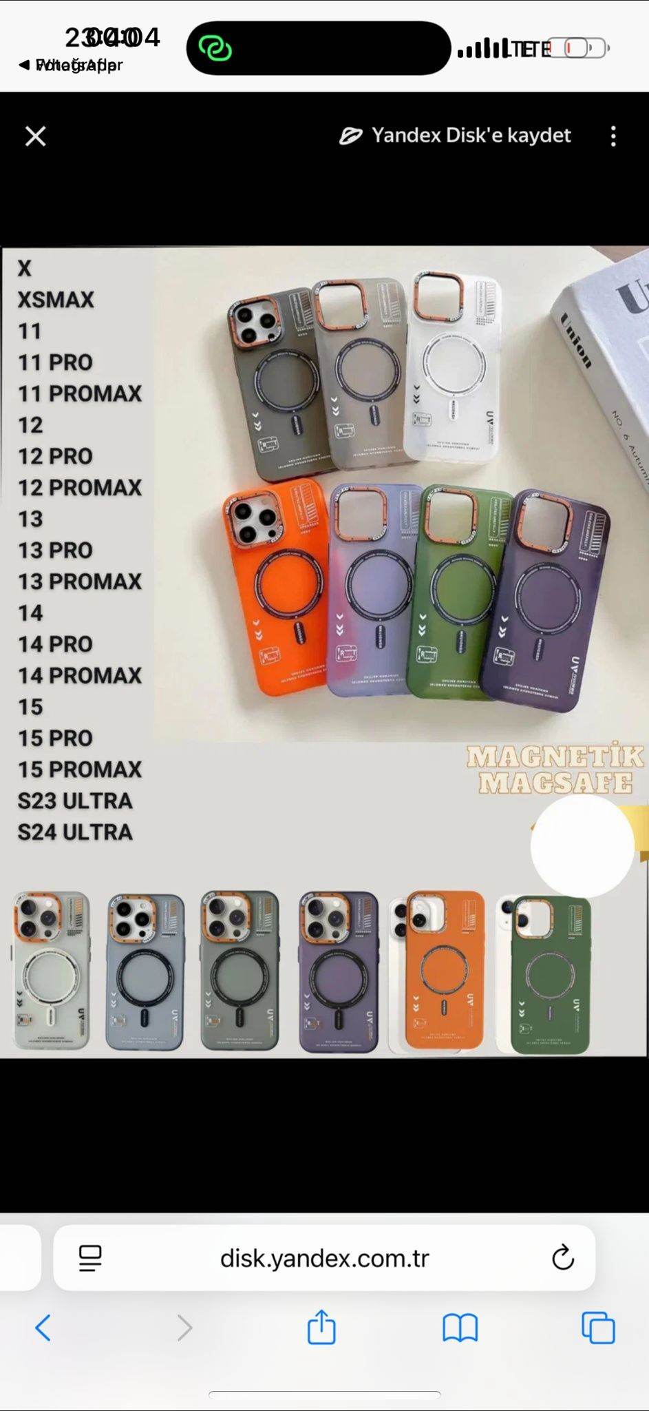 Tüm kılıflar (WhatsApp liste alın) - KolayMagza