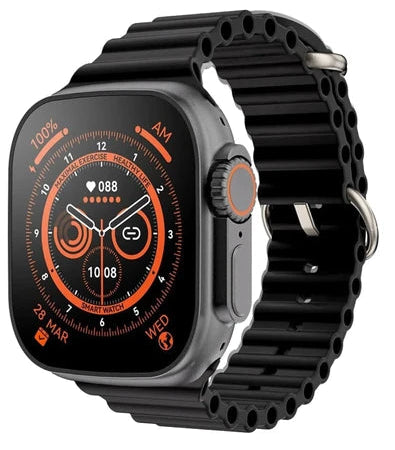 T900 Ultra Big 2.09" Infinite Screen Smart Watch - Bluetooth Call, Wireless Charging, dual strap