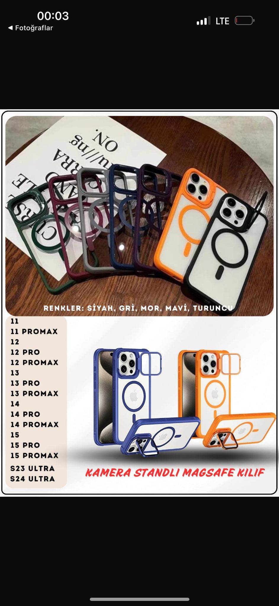 Tüm kılıflar (WhatsApp liste alın) - KolayMagza