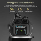 Se-60 bluetooth 5.4 kulak içi kablosuz kulaklık | anc & enc gürültü engelleme, dokunmatik ekran, pure bass ses teknolojisi - B2P - KolayMagza