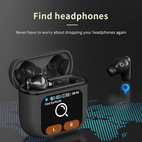 Se-60 bluetooth 5.4 kulak içi kablosuz kulaklık | anc & enc gürültü engelleme, dokunmatik ekran, pure bass ses teknolojisi - B2P - KolayMagza