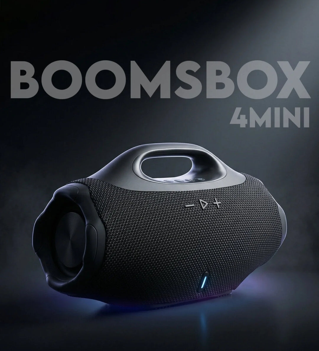 Boomsbox 4 mini hoparlör mikrofonlu 2000mah powerbank özellikli 10 metre menzilli 5 saat müzik süreli
