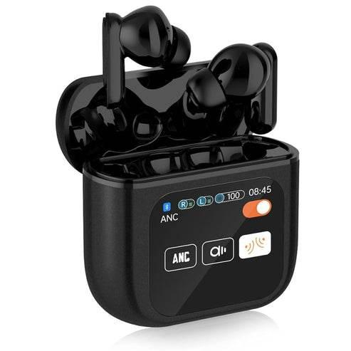 Se-60 bluetooth 5,4 kulak içi kablosuz kulaklık | anc & enc gürültü engelleme, dokunmatik ekran, pure bass ses teknolojisi