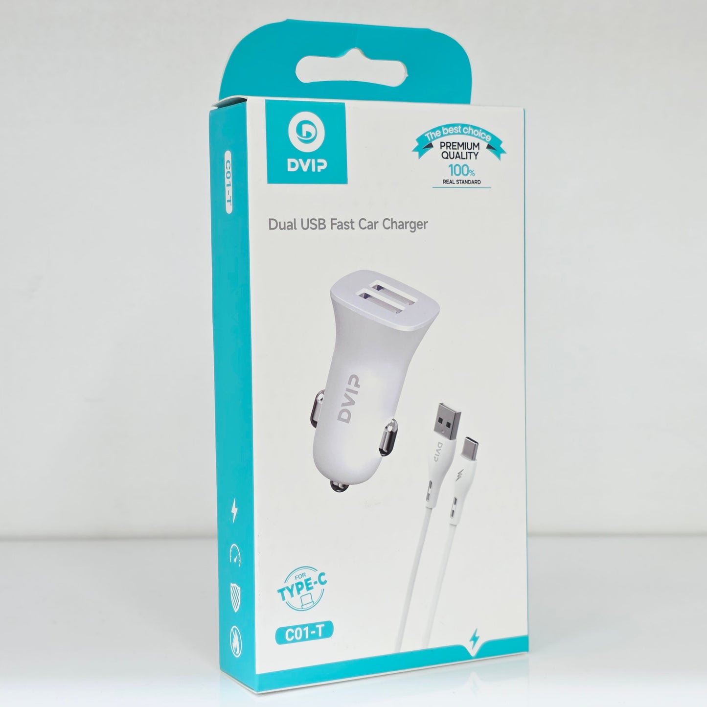 Çift USB girişli 1m Mikro kablolu araç şarj başlık