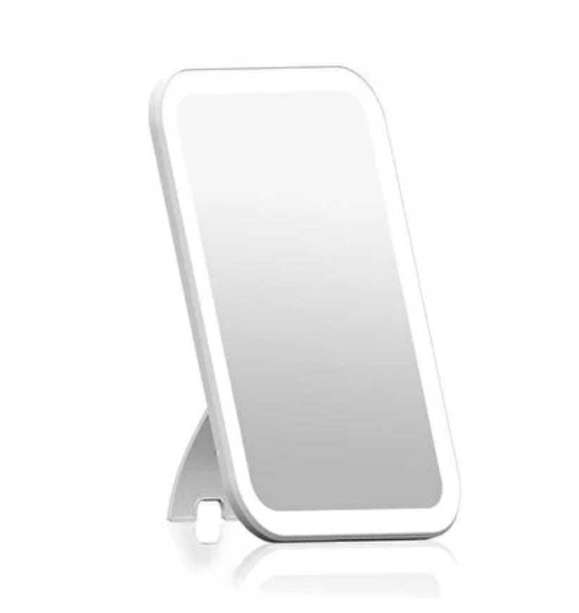 LED Işıklı Makyaj Aynası - Dokunmatik Ayarlanabilir Masa Aynası Nexer