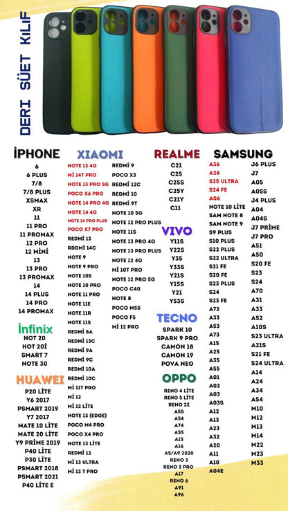 Tüm kılıflar (WhatsApp liste alın)