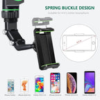 Dikiz aynaya takılan 360 derece ayarlanabilir vakumlu araç içi telefon tutucu re-03 - R1B - KolayMagza