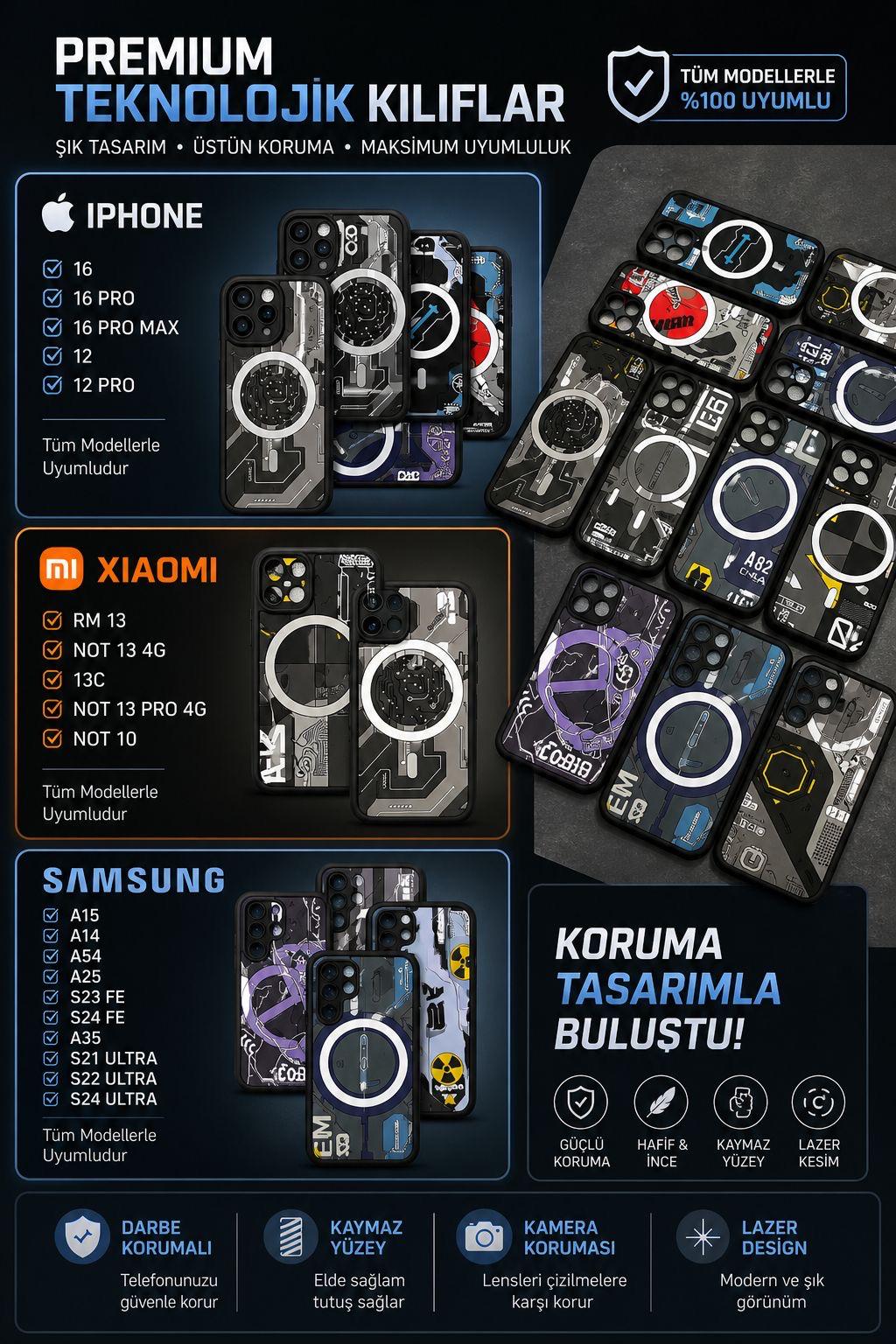 Telefon Kılıf çeşitleri (WhatsApp dan güncel liste isteyin)