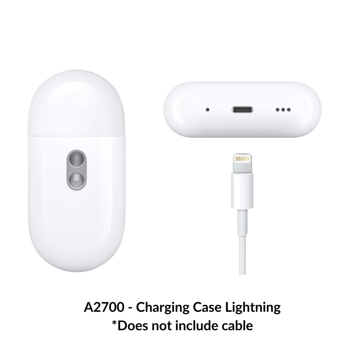 سماعات أذن Apple AirPods Pro2 تعمل باللمس متوافقة مع نظام التشغيل IOS سماعة بلوتوث عالية الجودة