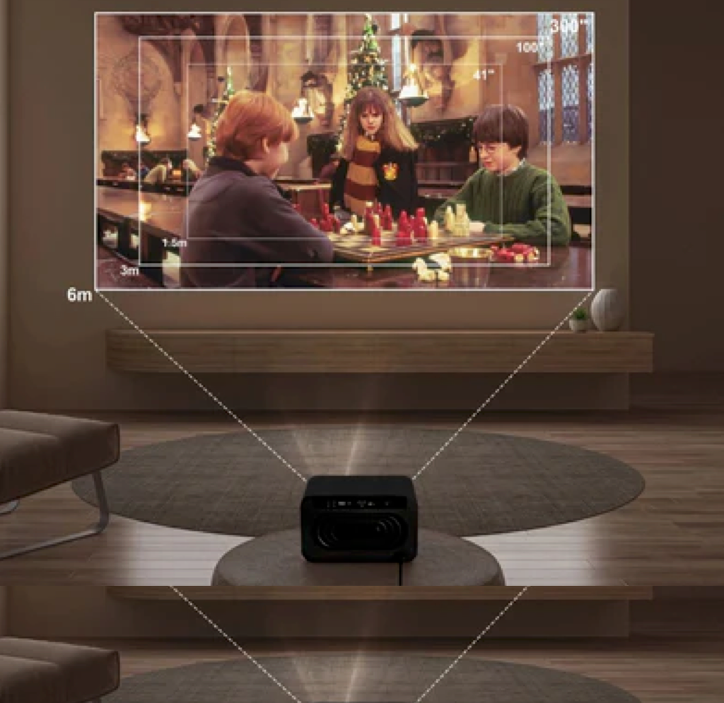 R11 4k ultra hd projektör – android 9.0, 8000 lümen parlaklık, 5g wi-fi ve bluetooth desteği ile ev sineması deneyimi1 - G3N - KolayMagza