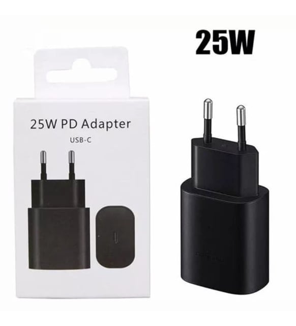 Samsng 25w typeC çıkışlı süper hızlı şarj destekli adaptör şarj başlık - S1E - KolayMagza