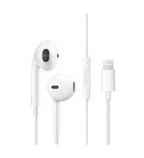 Logosuz Takçalıştır lightning girişli mikrofonlu iphone ipad uyumlu kablolu kulaklık - K1G - KolayMagza