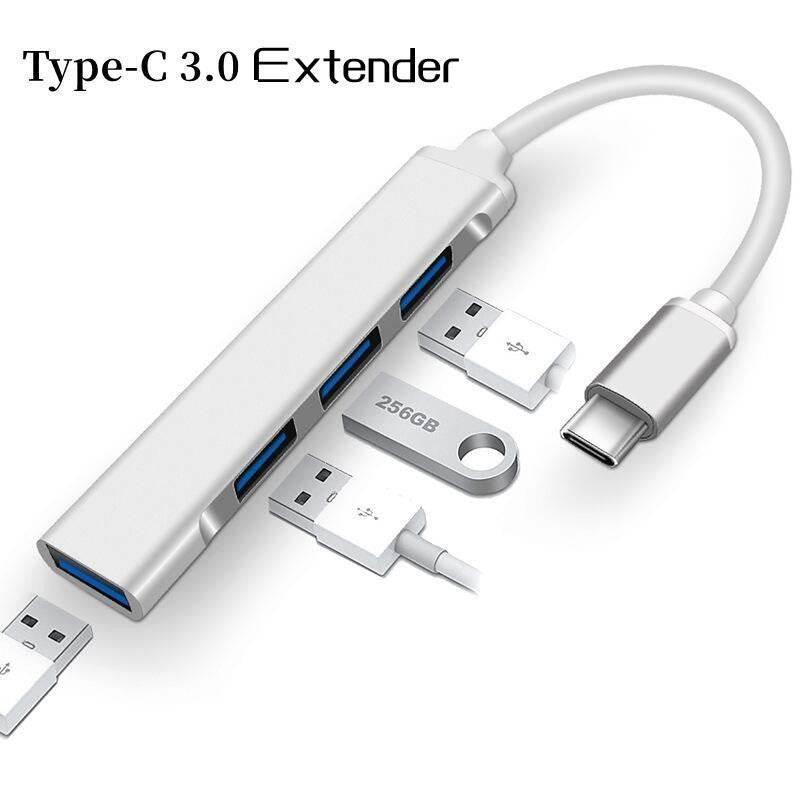 موزع USB 4 في 1 مع مدخل Type-C jh112 - D1V