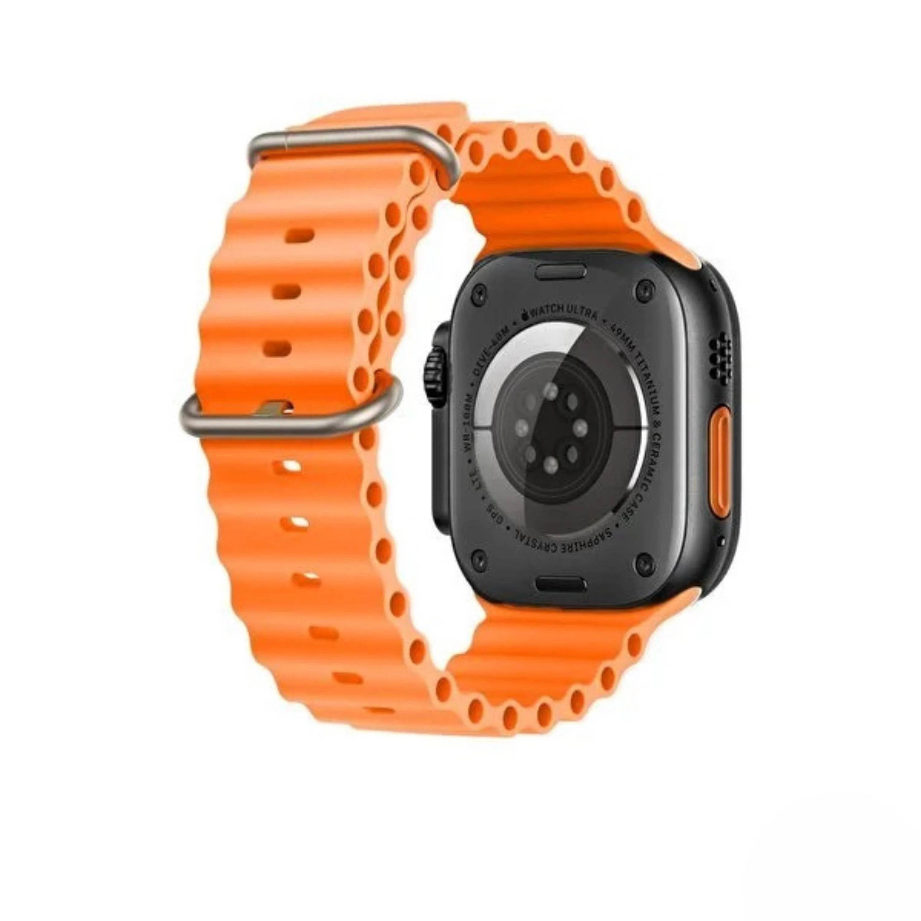 T800 ultra 49mm 1.99” ekranlı akıllı saat – çift kordon, ios & android uyumlu - A2B - KolayMagza