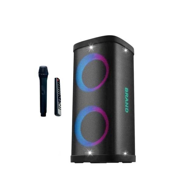 D18 speaker – 6,5 inç güçlü ses, mikrofonlu bluetooth hoparlör - H2B - KolayMagza