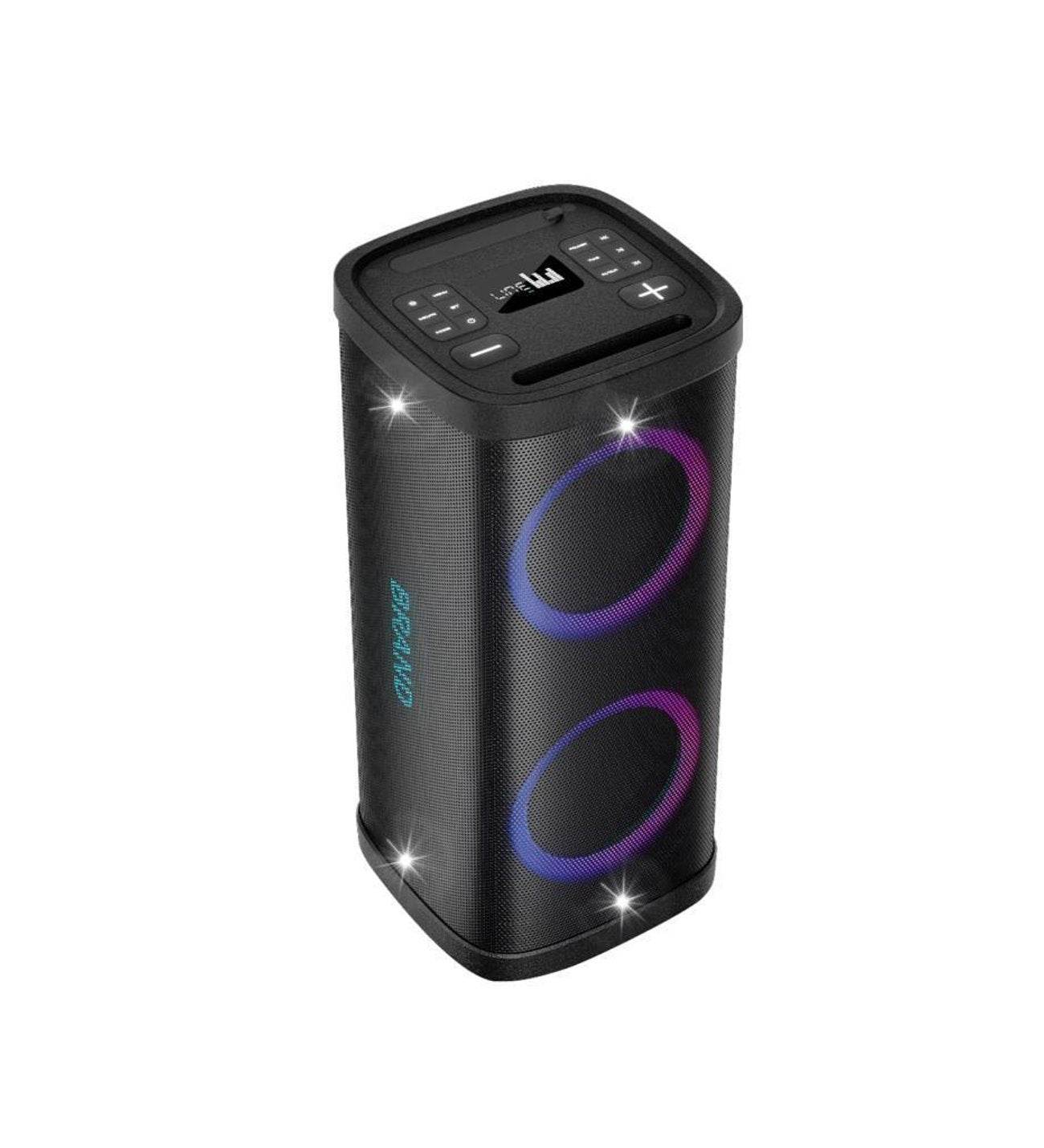 D18 speaker – 6,5 inç güçlü ses, mikrofonlu bluetooth hoparlör - H2B - KolayMagza