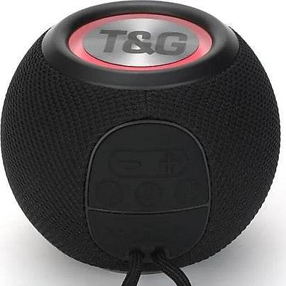 Tg-337 3d stereo su geçirmez rgb led ışıklı 1200mah 5w süper bass fm radyo sd kart usb aux destekli taşınabilir bluetooth hoperlör - H1U - KolayMagza