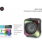 مكبر صوت GTS 1373 بلوتوث | لاسلكي، كاريوكي عالي الصوت، ومكبر صوت للحفلات مع إضاءة RGB