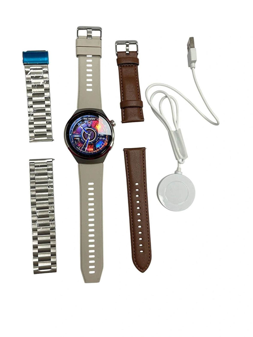 Venandin wave alpha pro x – 49mm amoled ekranlı, çift kordonlu akıllı saat - A2JJ - KolayMagza