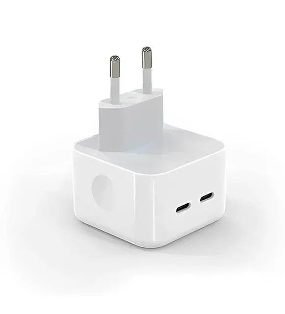 محول شحن سريع مزدوج USB-C بقوة 35 واط لأجهزة iOS وAndroid - S1i