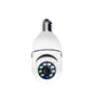 wifi panorama camera mikrofonlu 360 derece döner led ışıklı gece görüşlü full hd ampul kamera  
